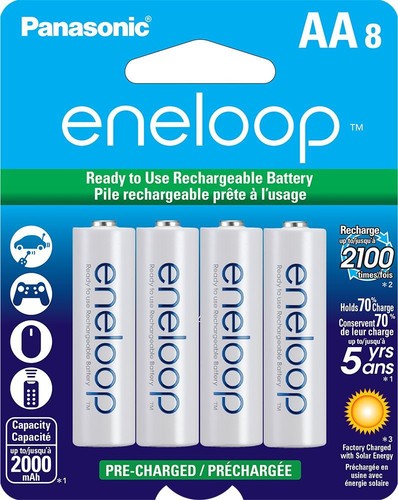 New panasonic eneloop - new, aa